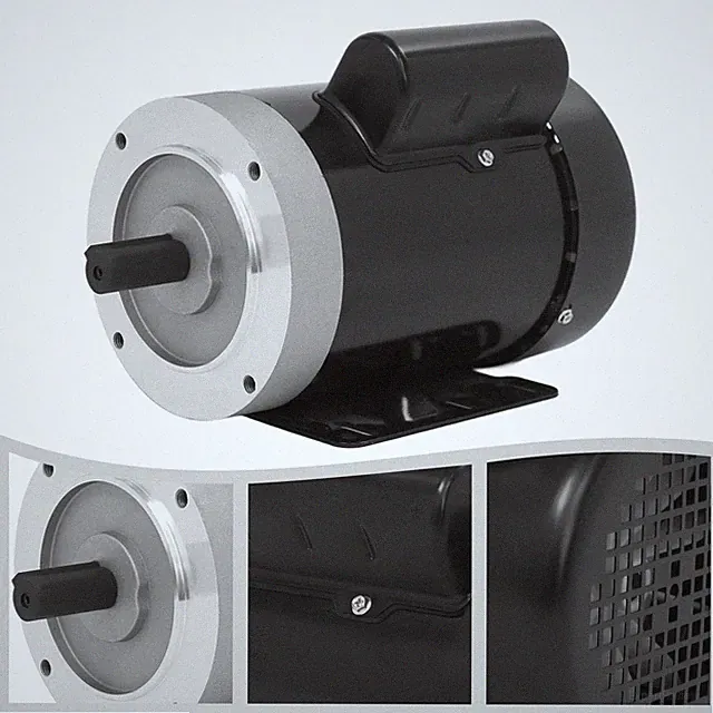 1/2HP Air Compressor Electric Motor 56C Frame 5/8" Shaft AC Motor 1725RPM CW CCW