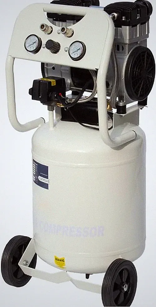 2 HP 1 Phase Oil Free Air Compressor Ultra Quiet 11 Gallon Tank 115 PSI HPDMC