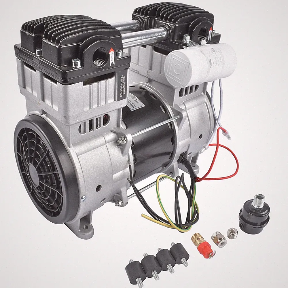24 Gallon Dual Piston Compressor 2HP 110V 15A 70dB Oil-Lube SP-9421