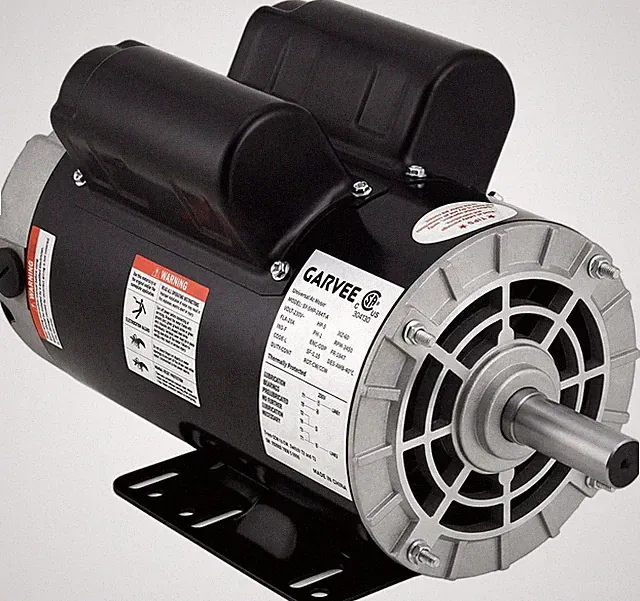 2HP SPL Air Compressor Motor 230V 56 Frame 3450 RPM 5/8" Shaft Dual Rotation