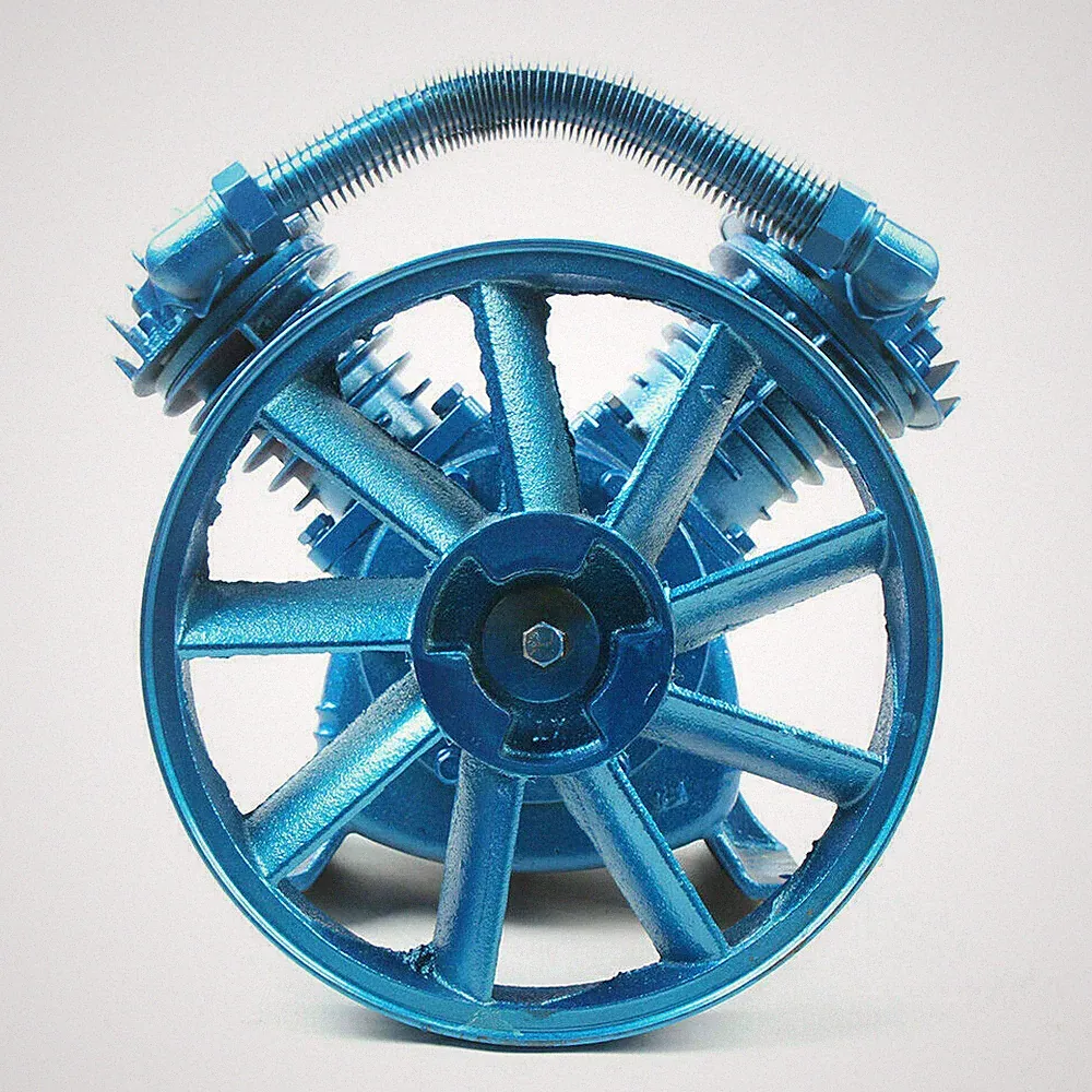 5HP 175 PSI Air Compressor Pump Motor Head Double Stage V-Style 2-Cylinder