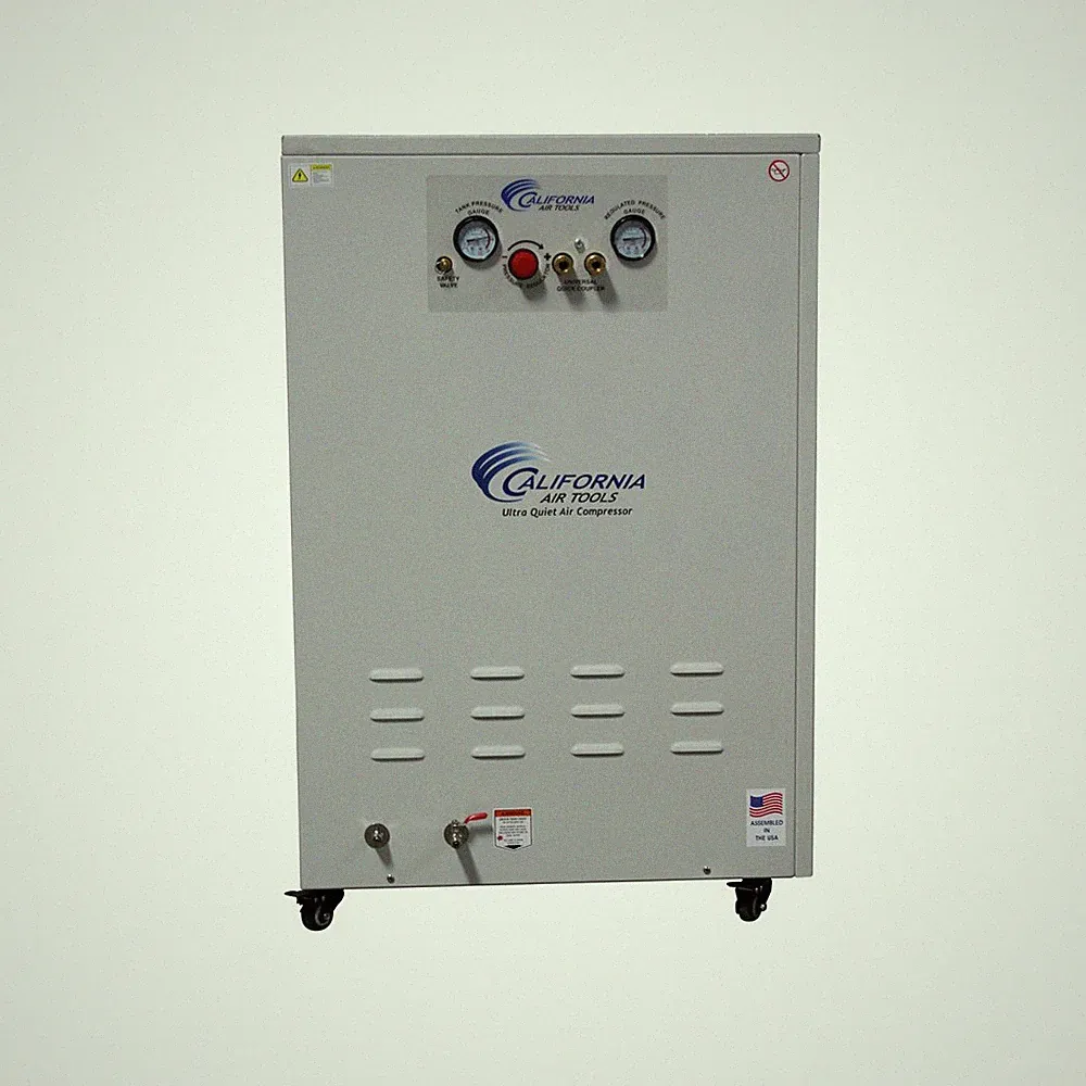 California Air Tools 10020DSPC 2 HP 10 gal Oil-Free Air Compressor w/Cabinet New