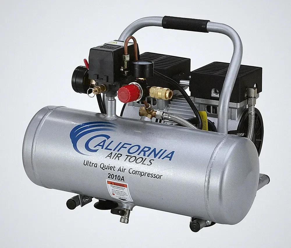 California Air Tools 2010A 1.0 HP Ultra Quiet and Oil-Free Air Compressor, 2...