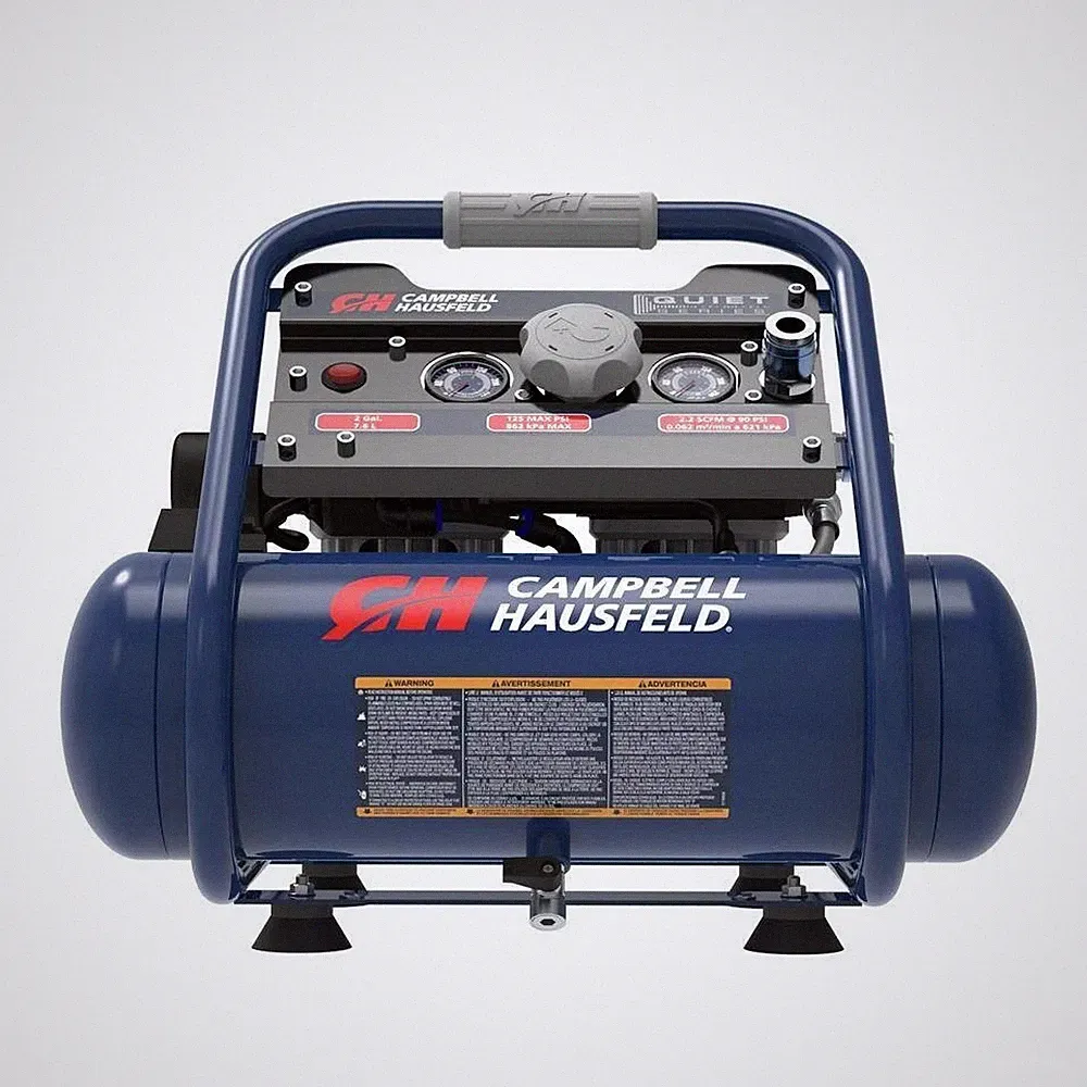 Campbell Hausfeld DC020500 2 HP 2-Gal Portable Quiet Oil-Free Air Compressor New