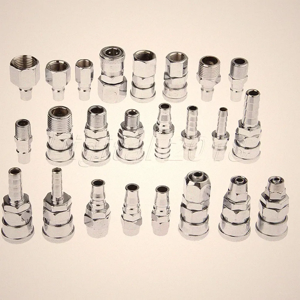 Compressor Air Line Hose Connector Fitting Female Male Coupling 1/4 3/8 1/2BSP