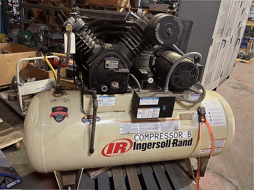 INGERSOLL RAND,2545E10, AIR COMPRESSOR 10HP 2 STAGE 230/460V 3PH