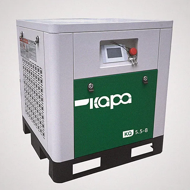 New 7.5HP 460V 3 Phase Rotary Screw Air Compressor 125psi 29cfm NPT1/2" Industry