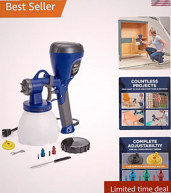 Paint Sprayer Super Finish Max HVLP 450W Compatible with C800971