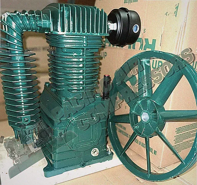 ROLAIR # PMP22K30CH 2 STAGE PUMP W/ FLYWHEEL AIR COMPRESSOR PARTS