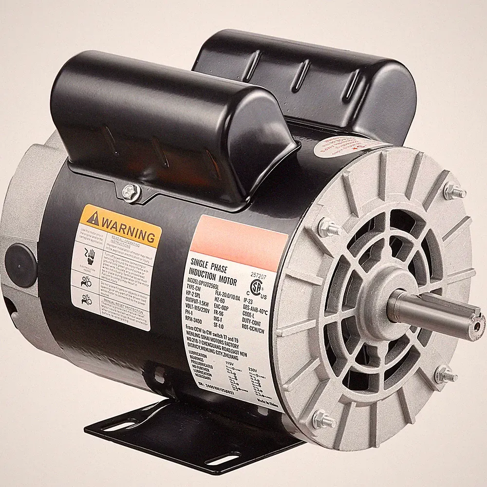 Uimoso 2HP SPL Air Compressor Motor 115/230V 3450RPM 56 Frame CW/CCW Rotation